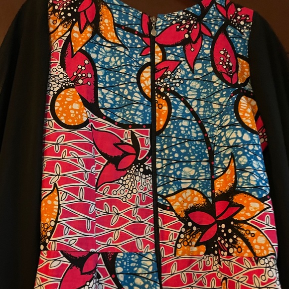 SGTC Batwing Ankara Jumpsuit - Picture 5 of 9